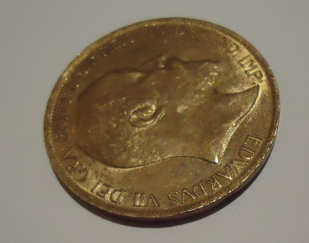 Cartwheel-Lustre?-Error-Coin?-1902-High-Sea-Level-British-Penny
